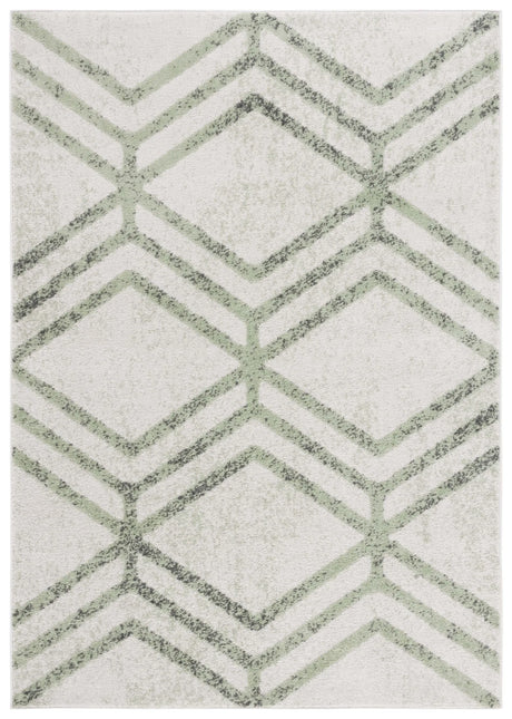 Safavieh Adirondack 4'-0" x 6'-0" Rug in Ivory / Sage