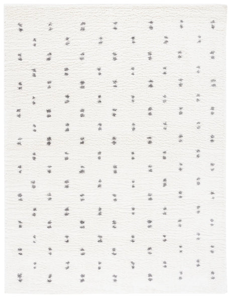 Safavieh Berber Shag 10'-0" x 14'-0" Rug in Beige / Grey