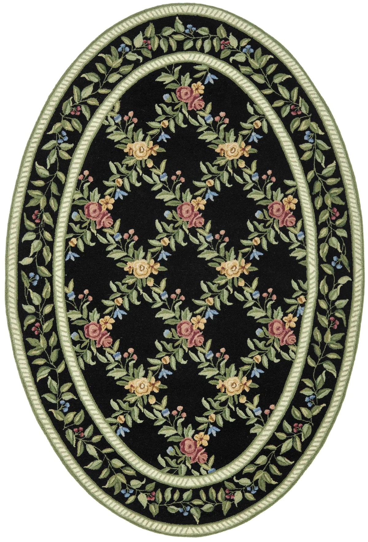 Safavieh Chelsea 4'-6" x 6'-6" Rug in Black