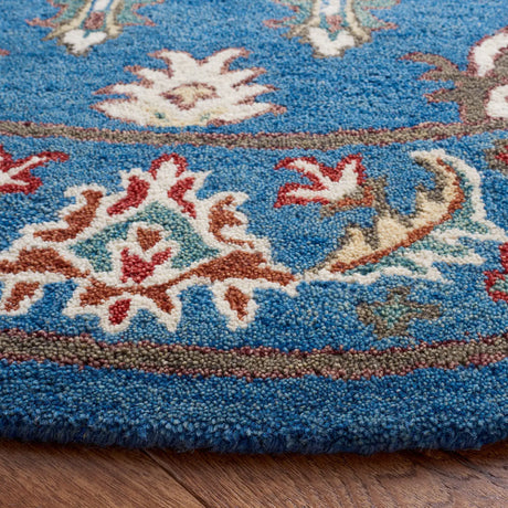 Safavieh Antiquity 6'-0" x 6'-0" Rug in Blue / Ivory