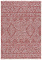 Safavieh Courtyard 5'-3" x 7'-7" Rug in Red / Beige