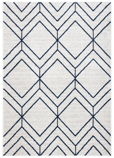 Safavieh Adirondack 4'-0" x 6'-0" Rug in Light Grey / Navy