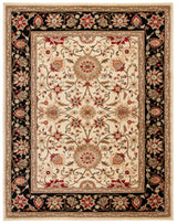 Safavieh Lyndhurst 10'-0" x 14'-0" Rug in Ivory / Black