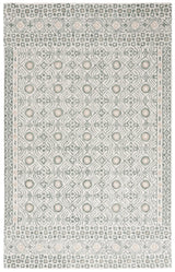Safavieh Micro-Loop 4'-0" x 6'-0" Rug in Ivory / Grey