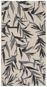 Safavieh Courtyard 2'-7" x 5'-0" Rug in Beige / Anthracite