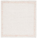 Safavieh Natura 6'-0" x 6'-0" Rug in Ivory / Pink