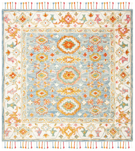 Safavieh Aspen 7'-0" x 7'-0" Rug in Blue / Ivory