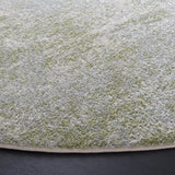 Safavieh Tulum 6'-7" x 6'-7" Rug in Ivory / Sage