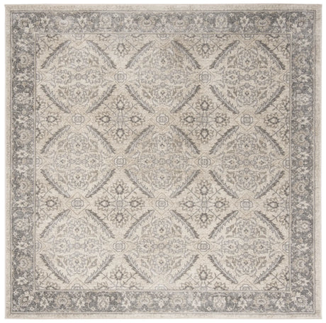 Safavieh Brentwood 6'-7" x 6'-7" Rug in Cream / Grey