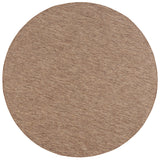Safavieh Beach House 6'-7" x 6'-7" Rug in Brown
