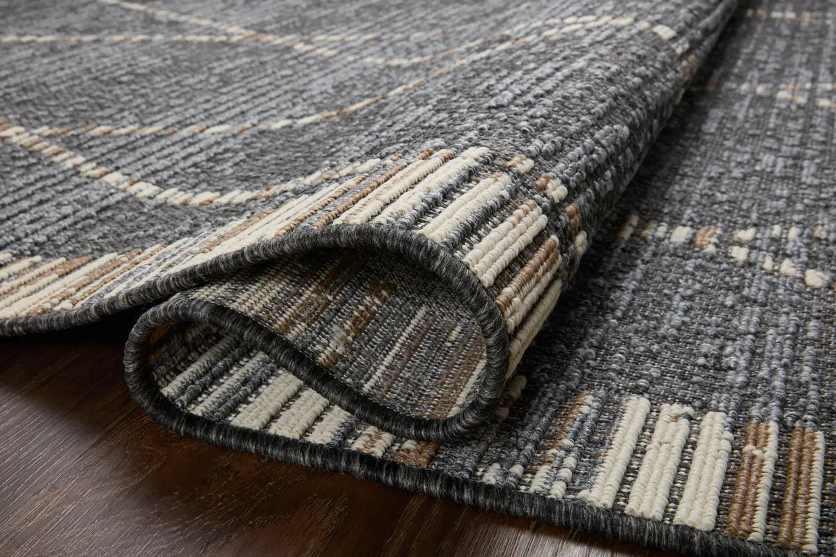 Loloi Rainier Rai-09 Slate/Multi Rug - pile height
