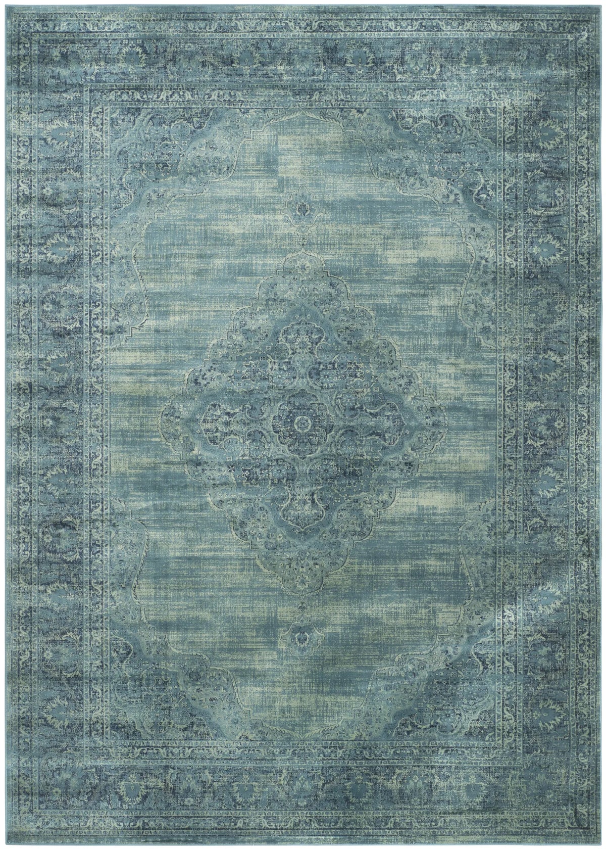 Safavieh Vintage 10'-0" x 14'-0" Rug in Turquoise / Multi