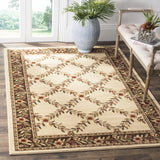 Safavieh Lyndhurst 5'-3" x 7'-6" Rug in Ivory / Brown