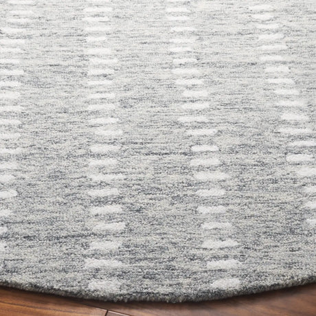 Safavieh Abstract 6'-0" x 6'-0" Rug in Grey / Ivory