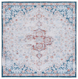 Safavieh Tucson 6'-0" x 6'-0" Rug in Beige / Rust