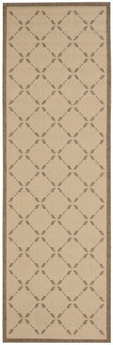 Safavieh Martha Stewart 2'-7" x 8'-2" Rug in Creme / Brown