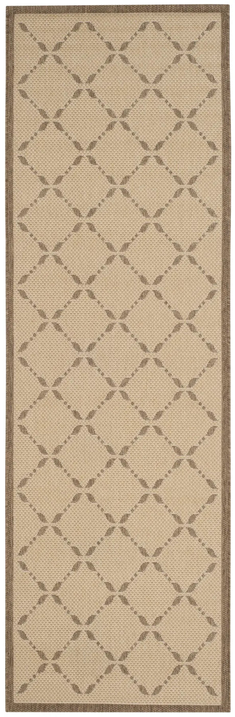 Safavieh Martha Stewart 2'-7" x 8'-2" Rug in Creme / Brown