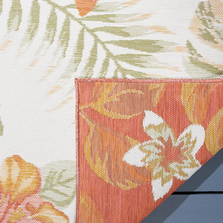 Safavieh Sunrise 4'-0" x 5'-7" Rug in Ivory / Rust Sage