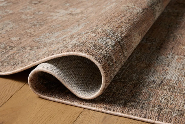 Loloi Priscilla PRL-08 Blush / Multi Rug - pile height