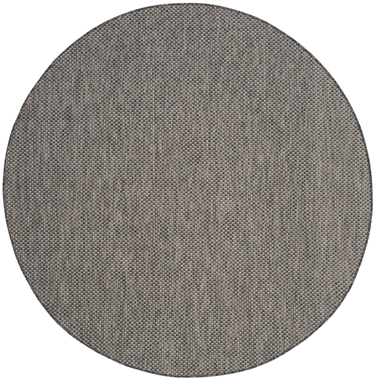 Safavieh Courtyard 10'-0" x 10'-0" Rug in Black / Beige