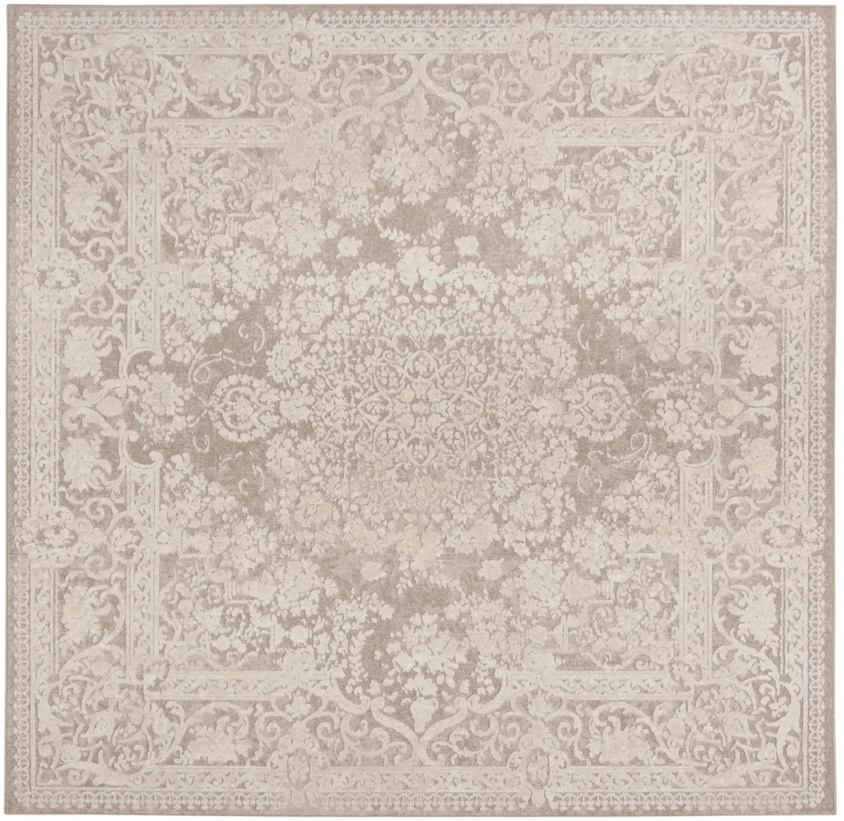 Safavieh Reflection 6'-7" x 6'-7" Rug in Beige / Cream
