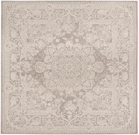 Safavieh Reflection 6'-7" x 6'-7" Rug in Beige / Cream