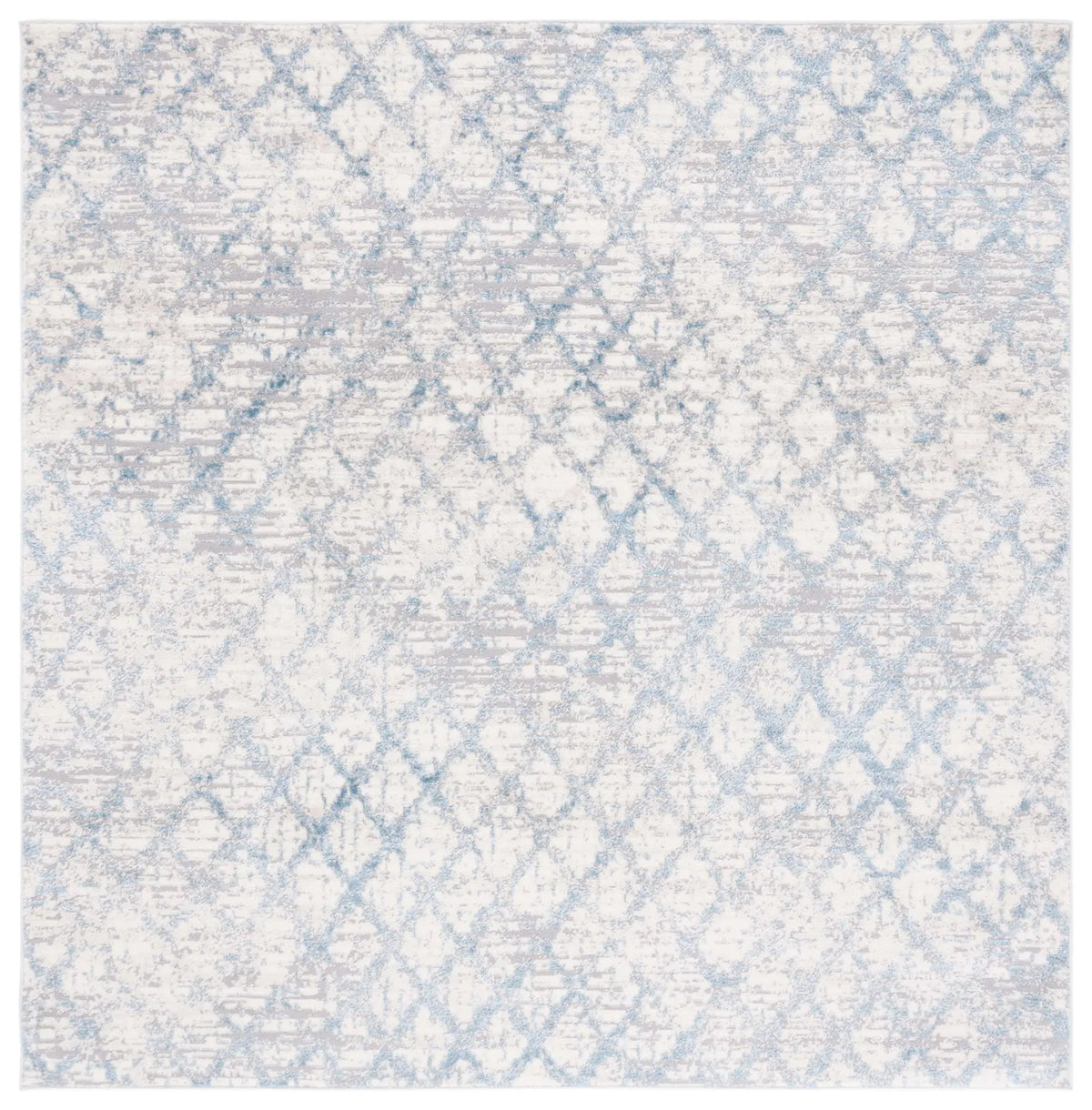 Safavieh Lagoon 6'-7" x 6'-7" Rug in Blue / Ivory