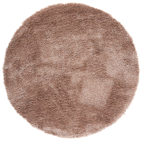 Safavieh Shag 7'-0" x 7'-0" Rug in Dark Beig