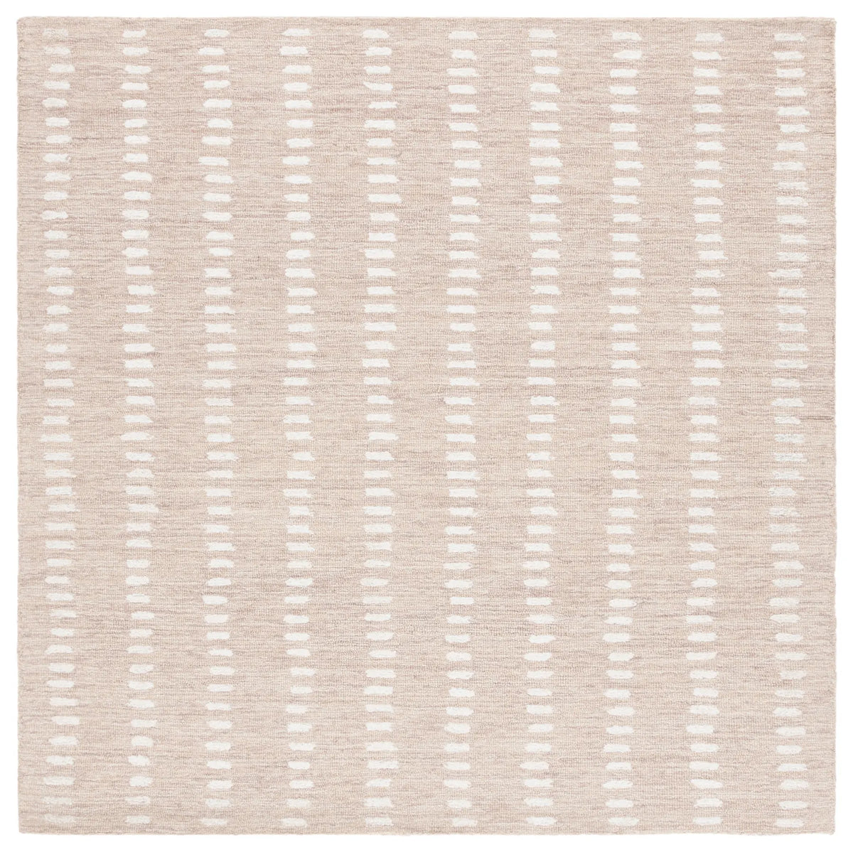 Safavieh Abstract 5'-0" x 5'-0" Rug in Beige / Ivory