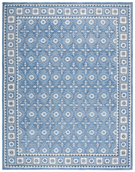 Safavieh Ebony 10'-0" x 14'-0" Rug in Blue / Ivory