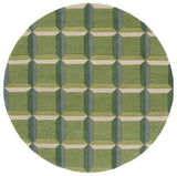 Safavieh Genre 6'-0" x 6'-0" Rug in Green / Beige