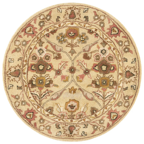 Safavieh Antiquity 3'-6" x 3'-6" Rug in Gold