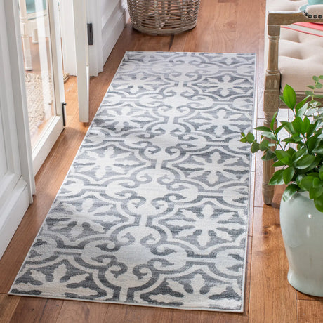 Safavieh Martha Stewart Isabella 2'-2" x 7'-0" Rug in Grey / Ivory