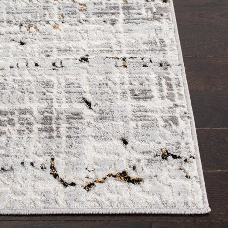 Safavieh Amelia 4'-5" x 6'-5" Rug in Grey / Gold