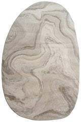 Dynamic Rugs Eclipse 63436 Power Loomed Modern Beige Rug - Pebble