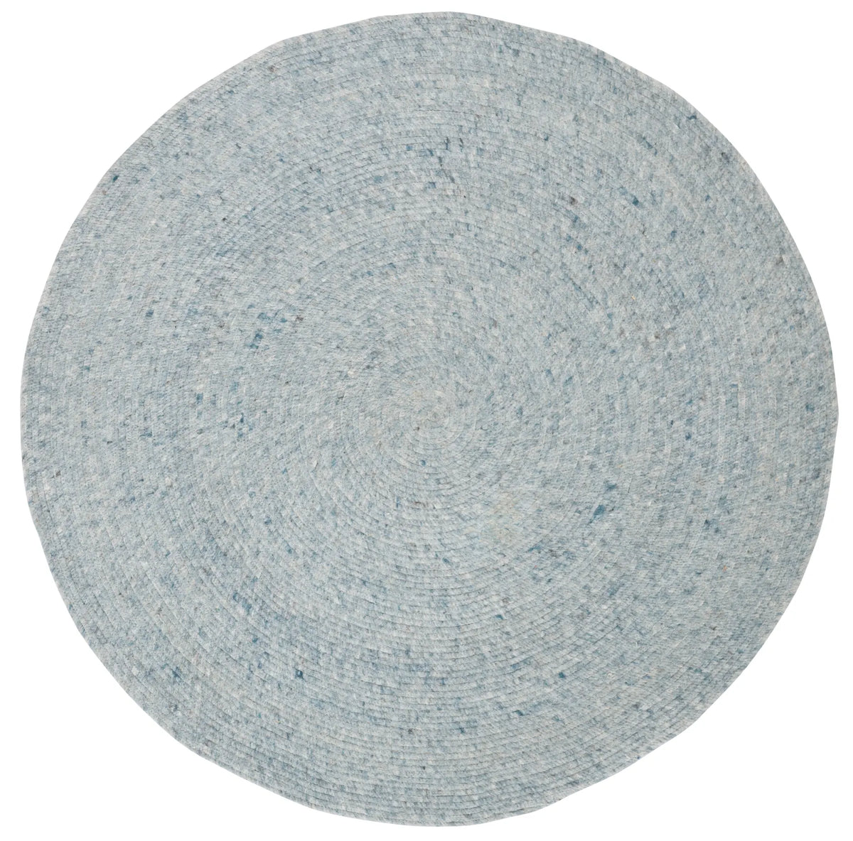 Safavieh Braided 3'-0" x 3'-0" Rug in Turquoise