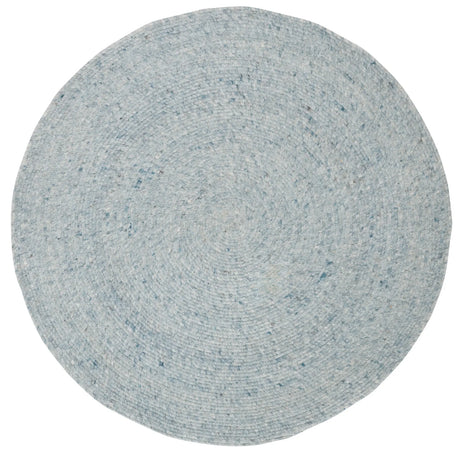 Safavieh Braided 3'-0" x 3'-0" Rug in Turquoise