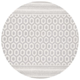 Safavieh Capri 6'-0" x 6'-0" Rug in Ivory / Grey