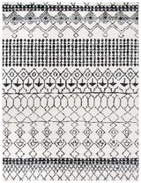 Safavieh Tulum 10'-0" x 13'-0" Rug in Ivory / Black