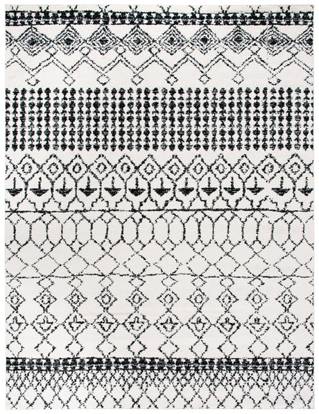 Safavieh Tulum 10'-0" x 13'-0" Rug in Ivory / Black