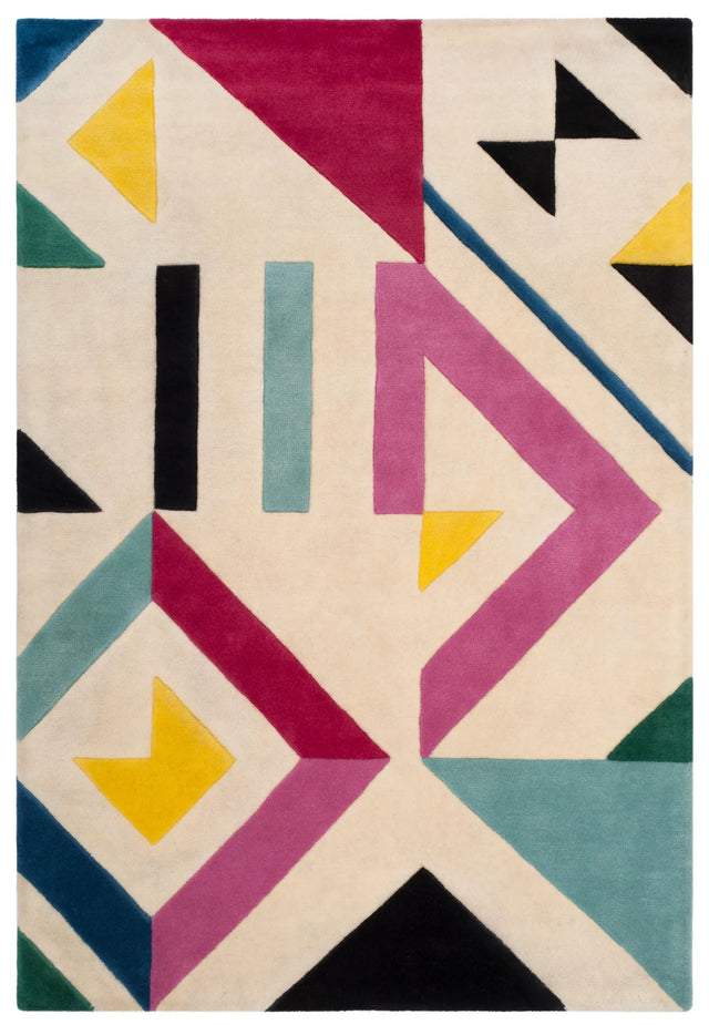 Safavieh Fifth Avenue 4'-0" x 6'-0" Rug in Ivory / Multi