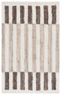 Safavieh Vermont 4'-0" x 6'-0" Rug in Ivory / Grey