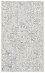 Safavieh Trace 3'-0" x 5'-0" Rug in Light Blue / Ivory