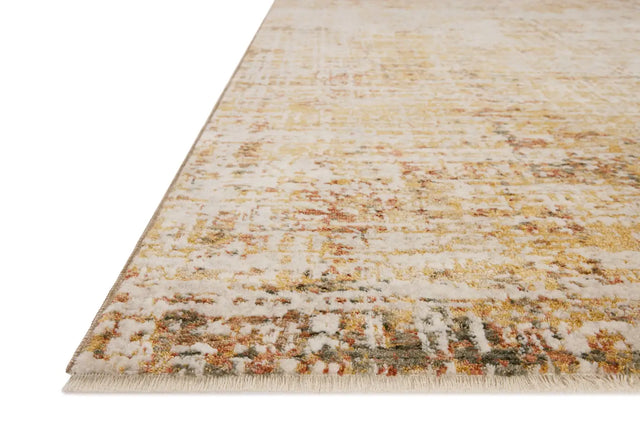 Loloi Nellie NEL-02 Sunset / Pebble Rug - rug corner
