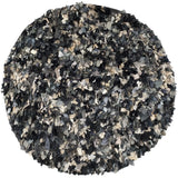 Safavieh Rio Shag 6'-0" x 6'-0" Rug in Dark Grey / Multi