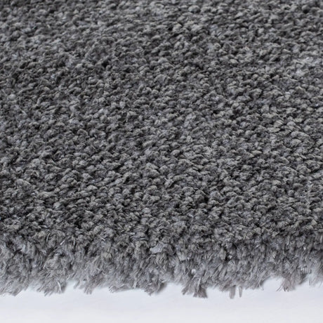 Safavieh Decora Shaggy 6'-7" x 6'-7" Rug in Dark Grey