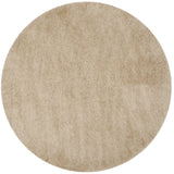 Safavieh Shag 6'-0" x 6'-0" Rug in Champagne