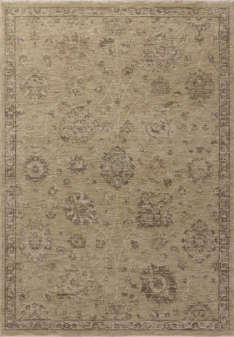 Loloi Willa WIA-05 Wheat / Multi Power Loomed Rug - main flat