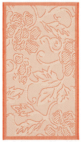 Safavieh Courtyard 2'-0" x 3'-7" Rug in Natural / Terra