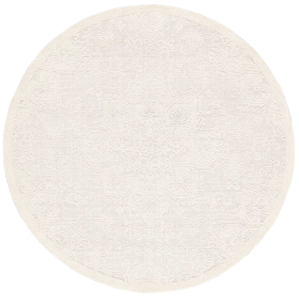 Safavieh Abstract 6'-0" x 6'-0" Rug in Ivory / Beige